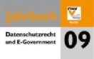 Buchcover Jahrbuch Datenschutzrecht und E-Government 2009 (Ausschnitt)