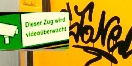 Videoüberwachung á la Wiener Linien wirkt - Graffiti gut überwacht III